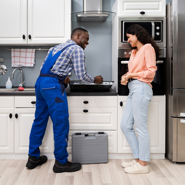 can you provide an estimate for cooktop repair before beginning any work in Brothertown Wisconsin